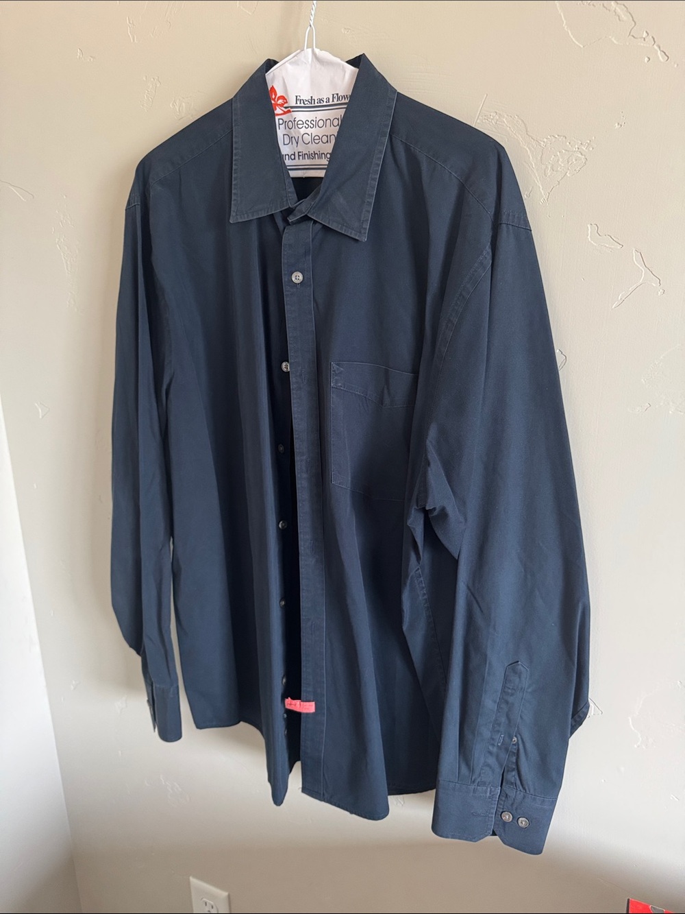 Banana republic men’s navy casual dress shirt